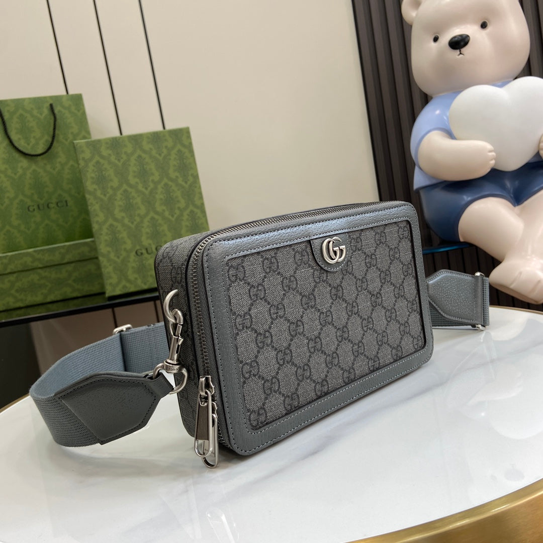 ＧＣＣＩOPHIDIA SMALL SHOULDER BAG GREY