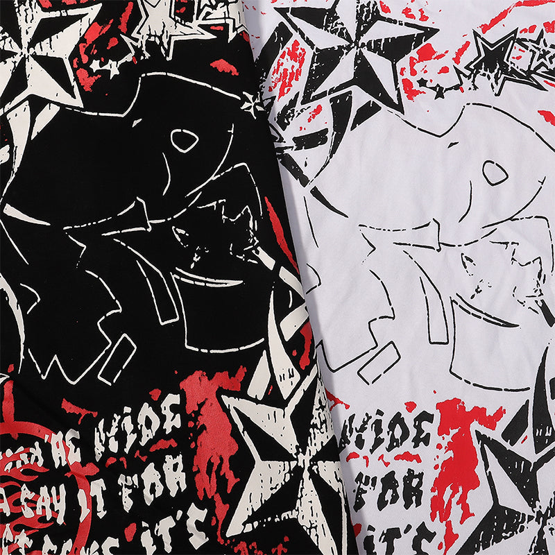 T Shirts Retro abstract print