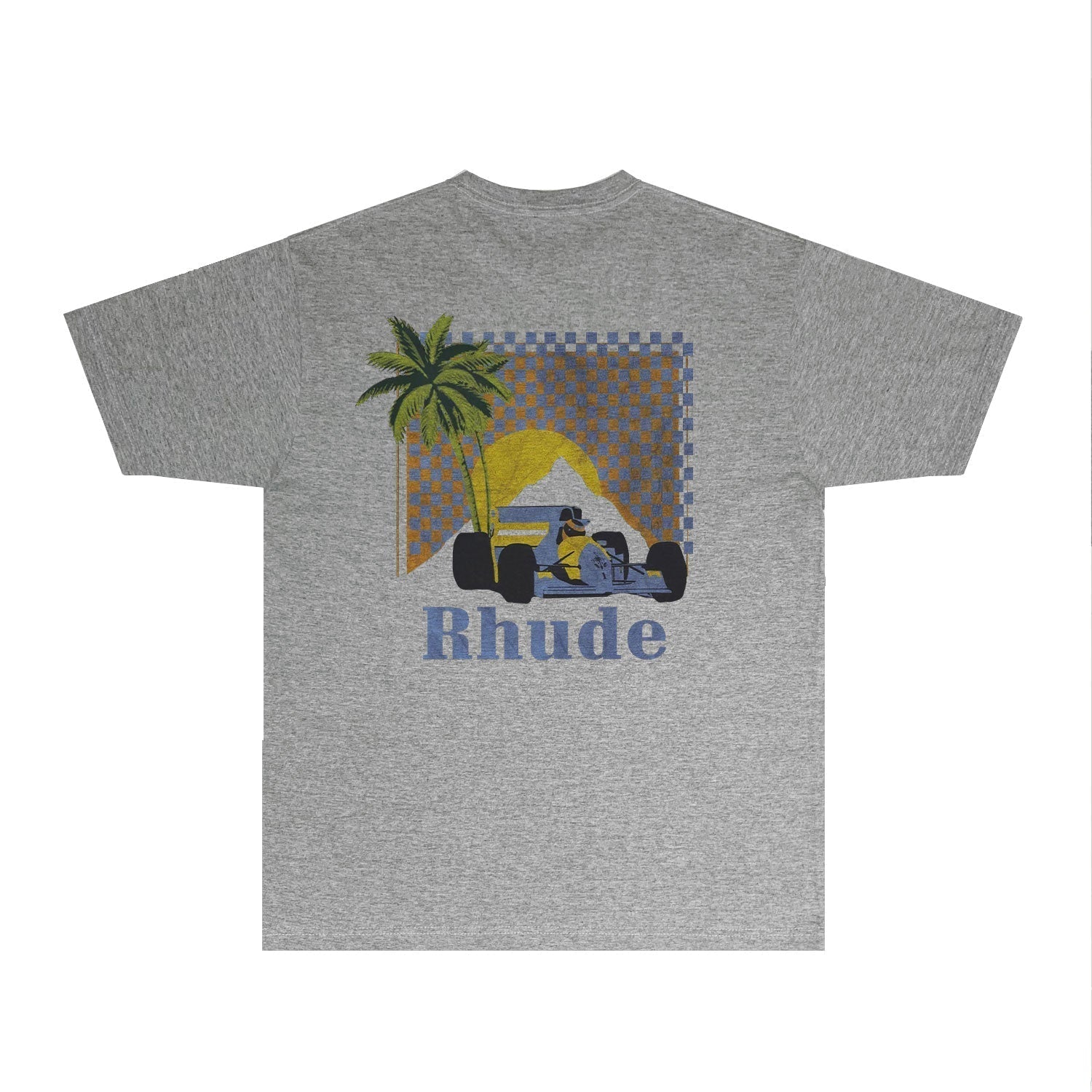 Rhude T Shirts Printed Trendy Pure Cotton