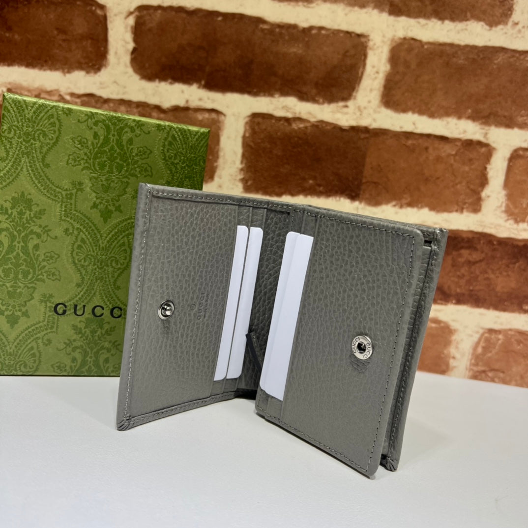 ＧＣＣＩGG MARMONT CARD CASE WALLET GREY