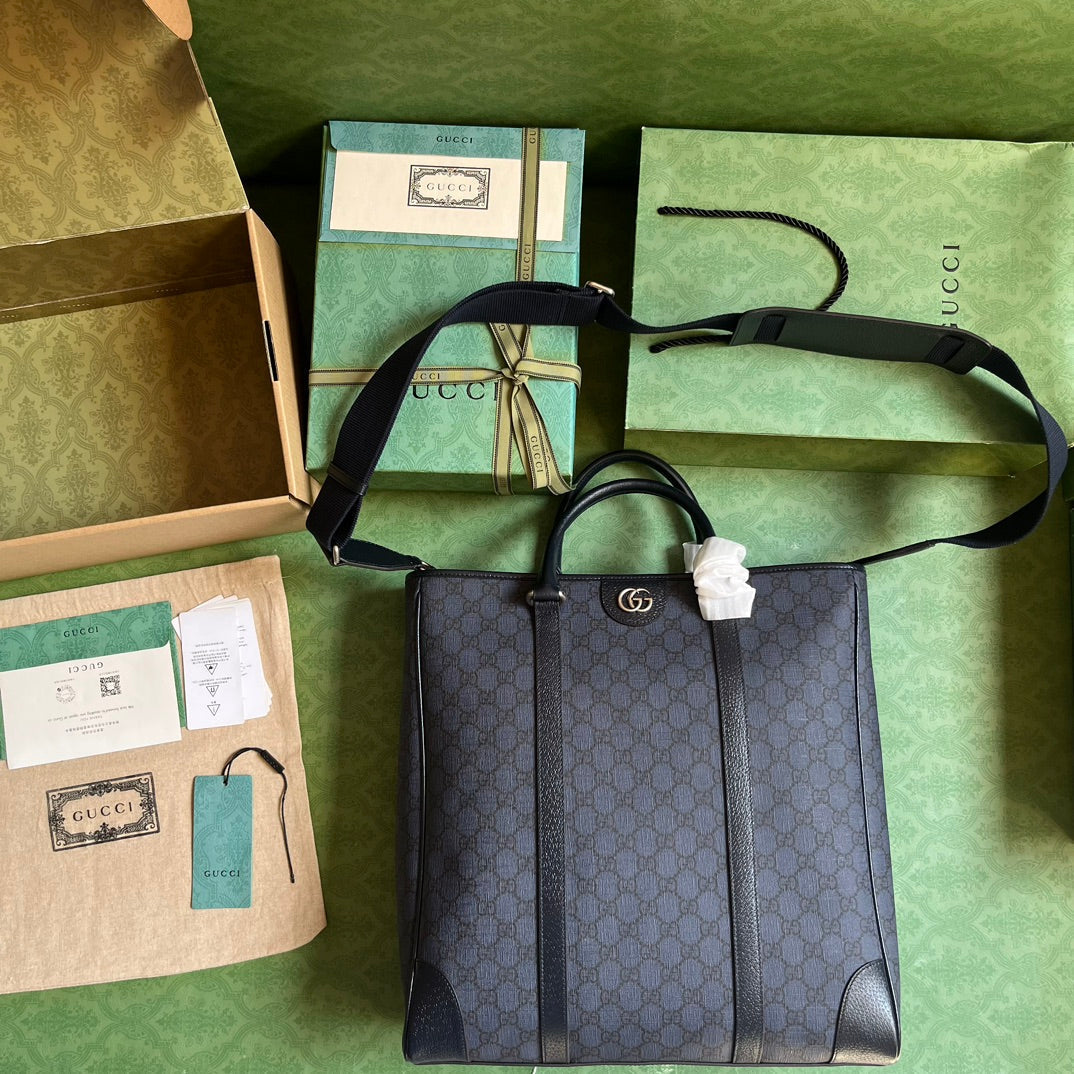 ＧＣＣＩOPHIDIA MEDIUM TOTE BAG BLACK