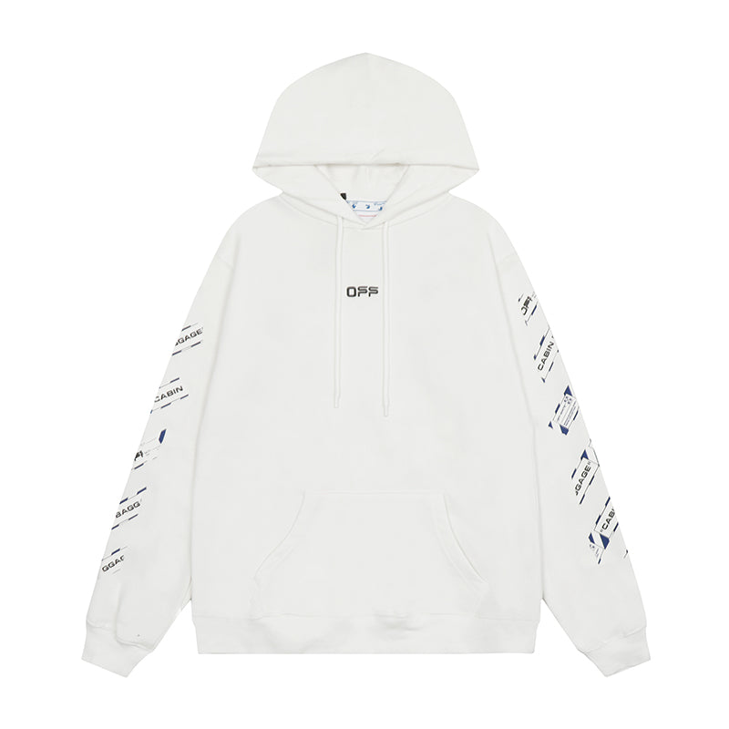 OFF WHITE Hoodie Trendy Street Style Personalized Cotton
