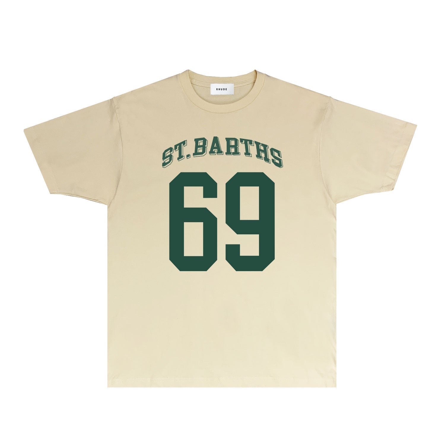 Rhude T Shirts Printed Trendy Pure Cotton