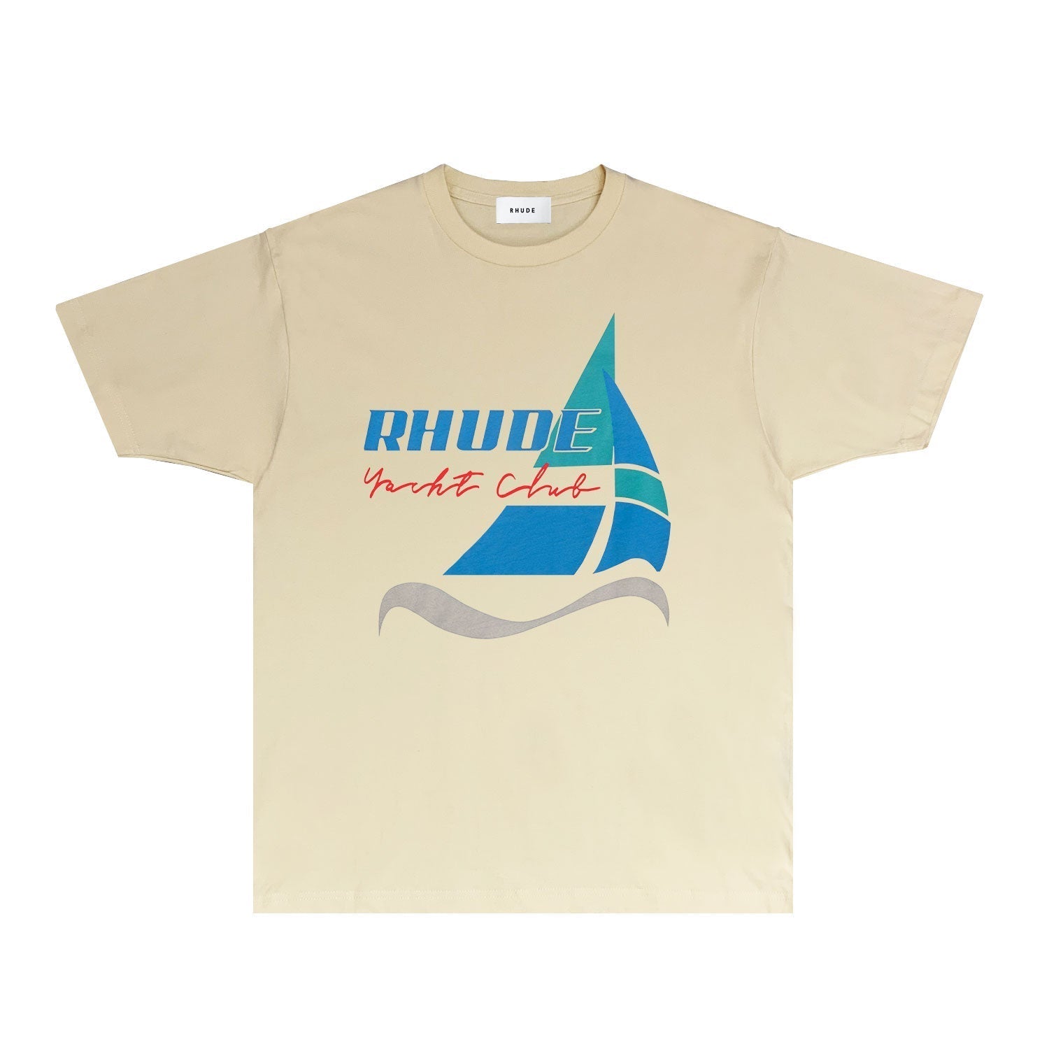 Rhude T Shirts Printed Trendy Pure Cotton