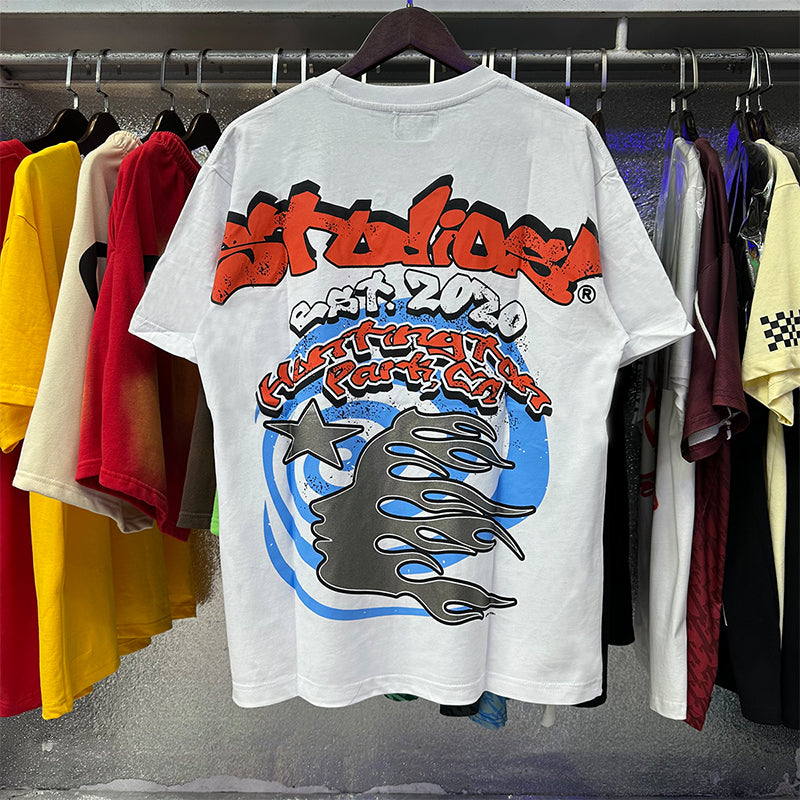 T Shirts Retro abstract print