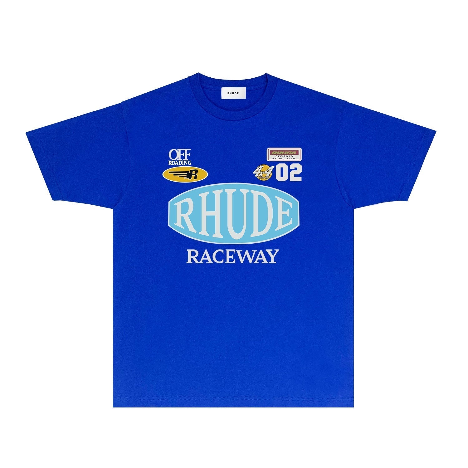 Rhude T Shirts Printed Trendy Pure Cotton