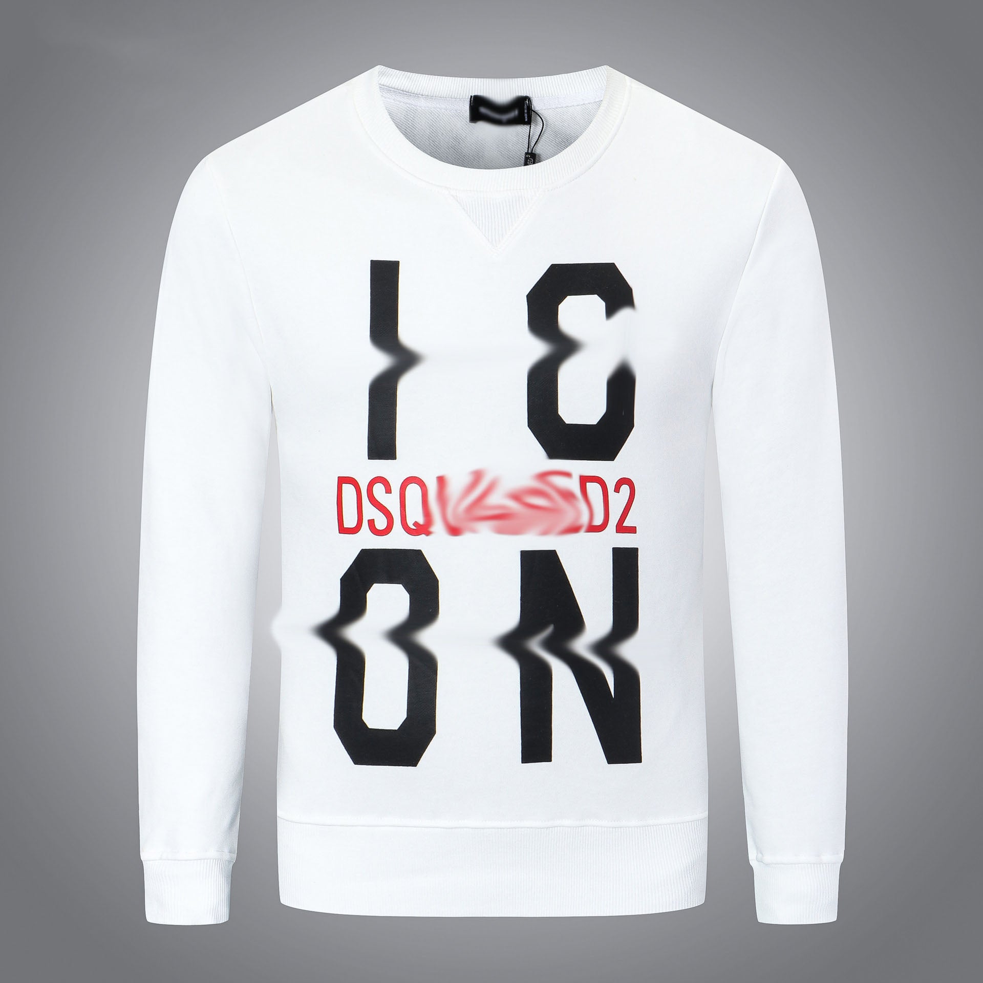 Dsq2 Hoodie DSQ Lian D2 Icon Letter Print Sweatshirt Trendy Men's Autumn and Winter