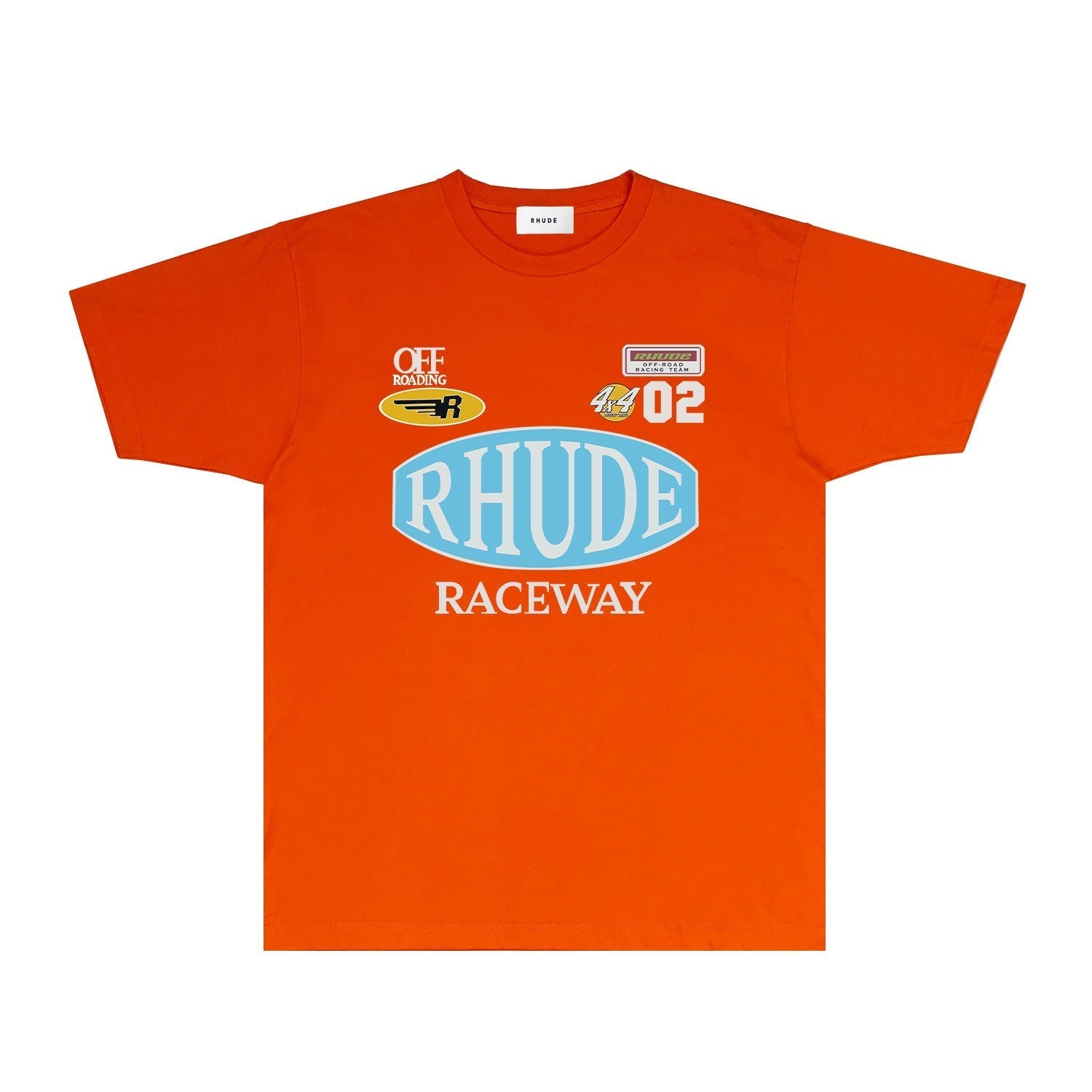 Rhude T Shirts Printed Trendy Pure Cotton