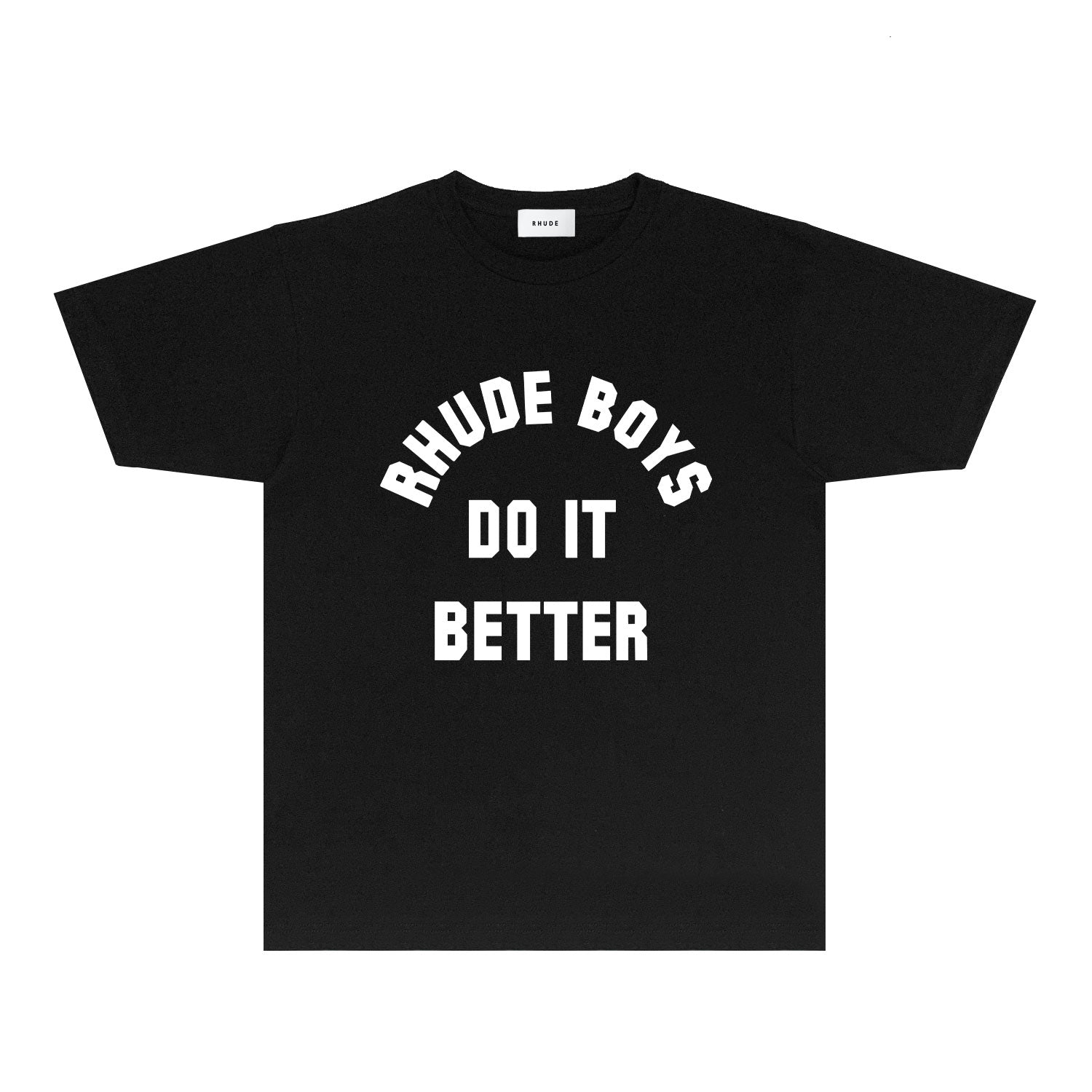 Rhude T Shirts Printed Trendy Pure Cotton