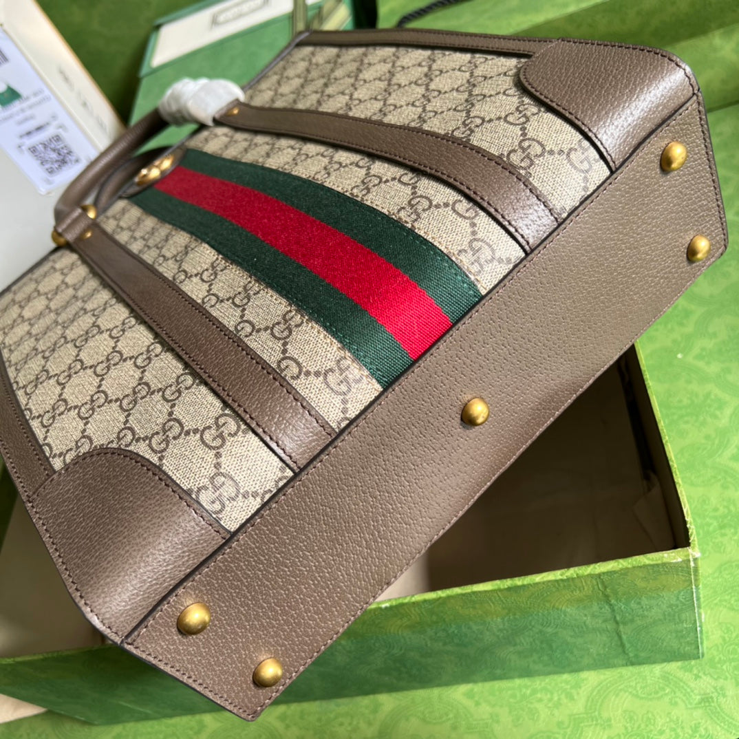 ＧＣＣＩOPHIDIA MEDIUM TOTE BAG BROWN