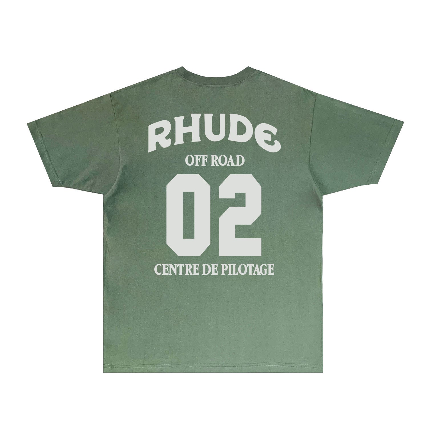 Rhude T Shirts Printed Trendy Pure Cotton