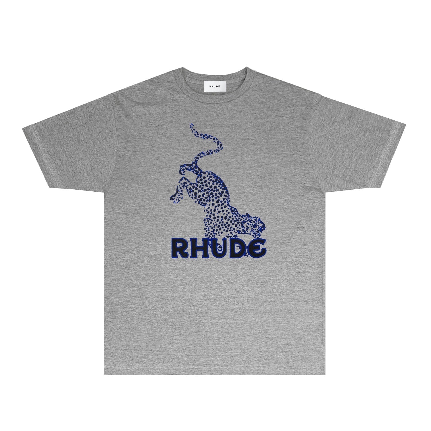 Rhude T Shirts Printed Trendy Pure Cotton
