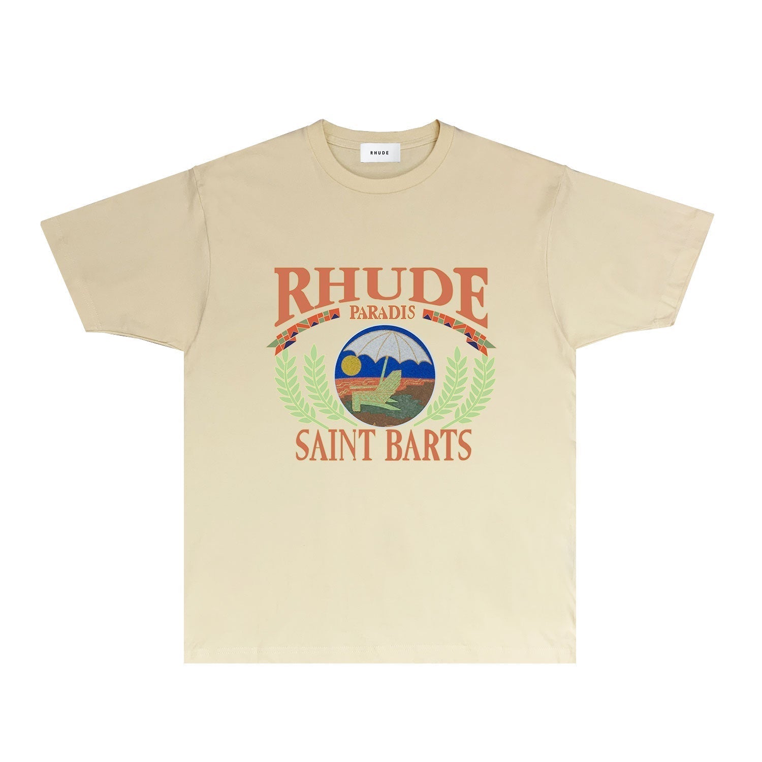 Rhude T Shirts Printed Trendy Pure Cotton