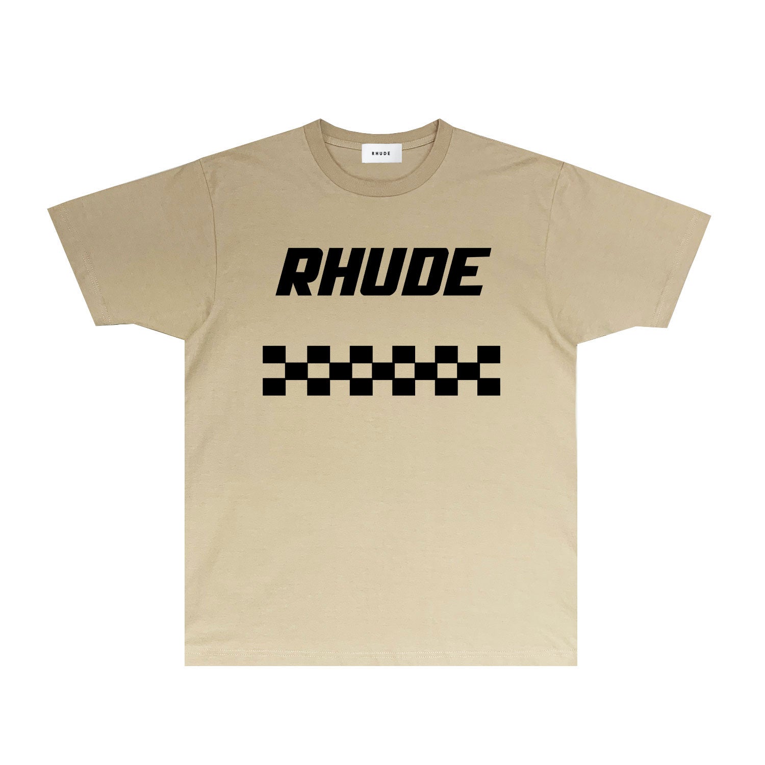 Rhude T Shirts Printed Trendy Pure Cotton