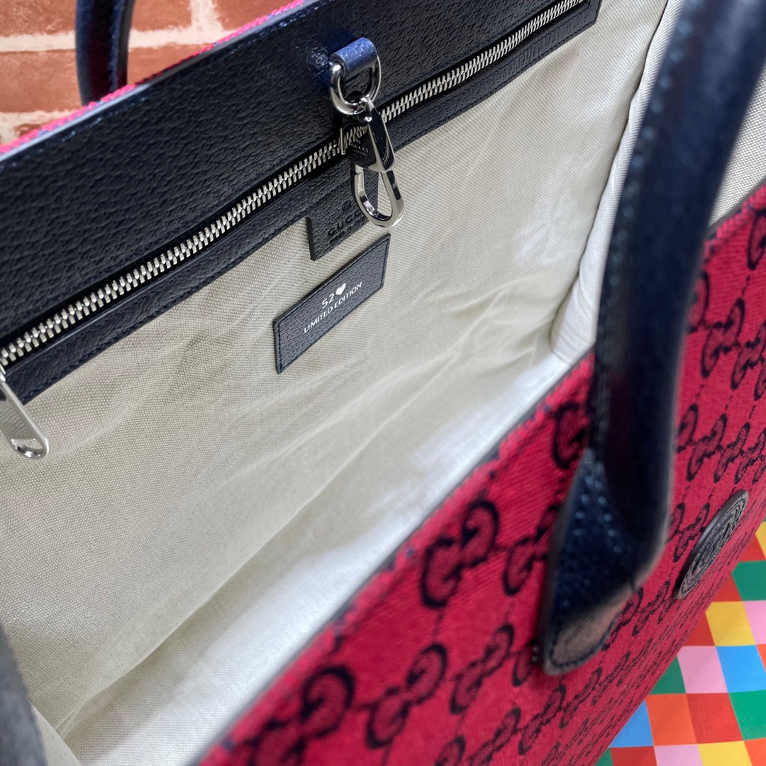 ＧＣＣＩ GG MULTICOLOR LARGE TOTE BAG