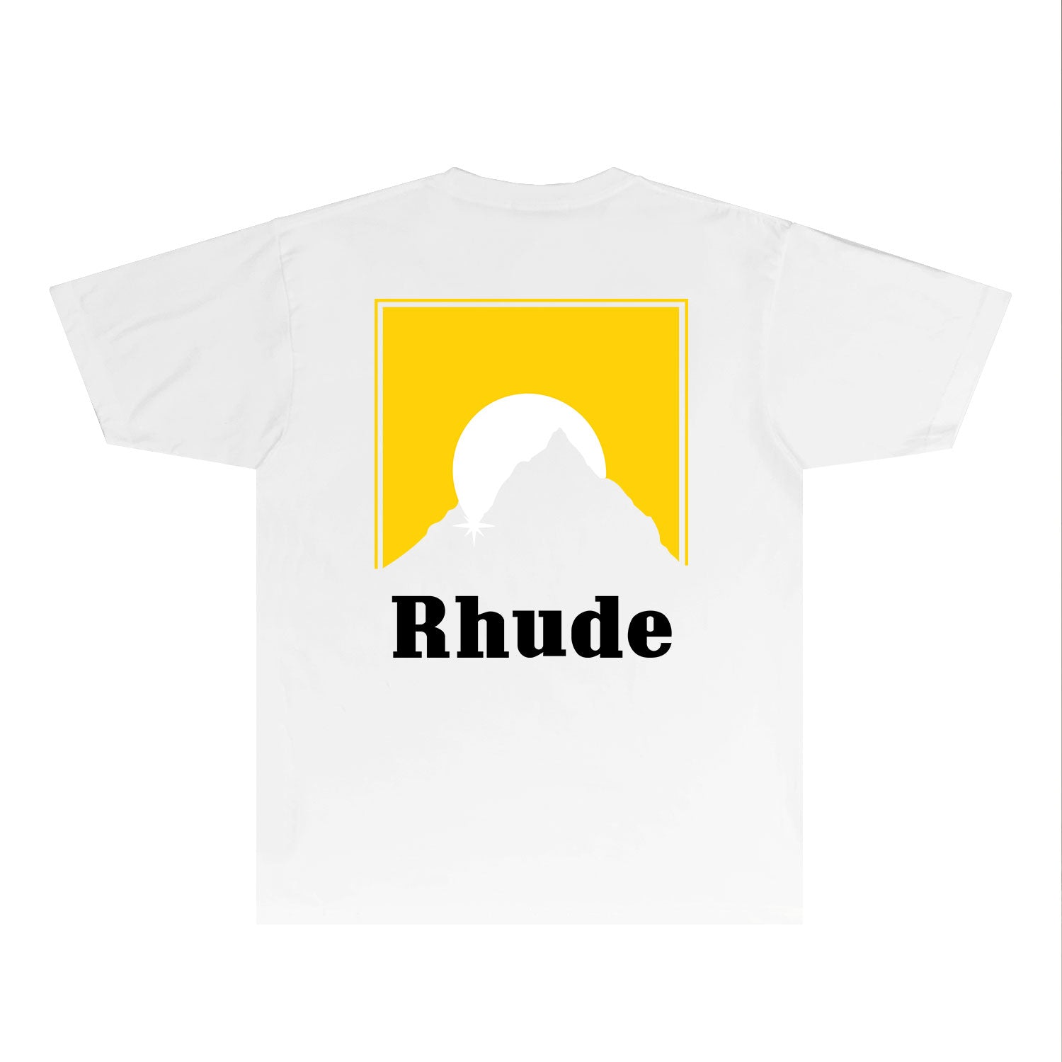 Rhude T Shirts Printed Trendy Pure Cotton