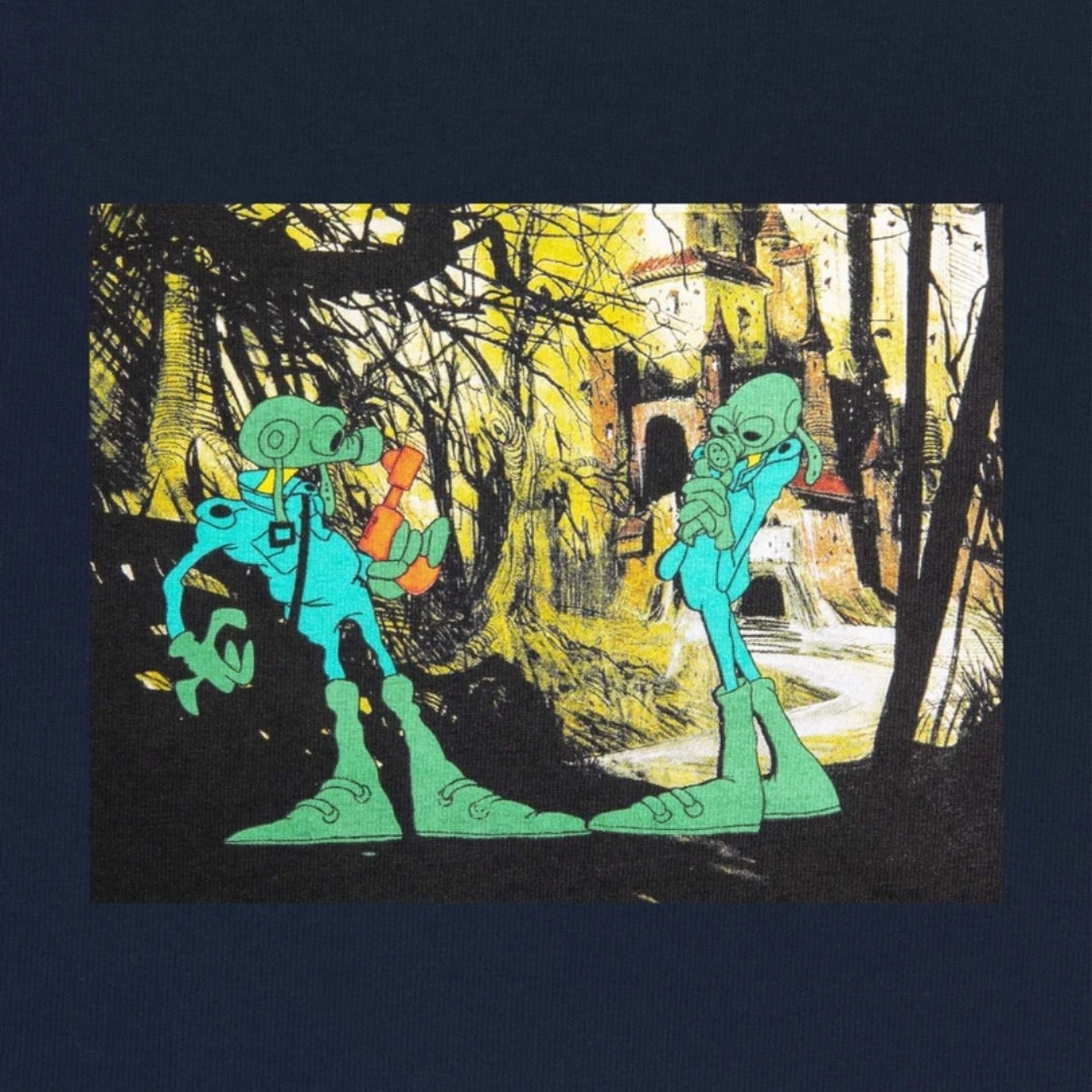 Noah Hoodie Noah X Wizards Max And Fritz Ls Tee Autumn Long Sleeve Letter Print