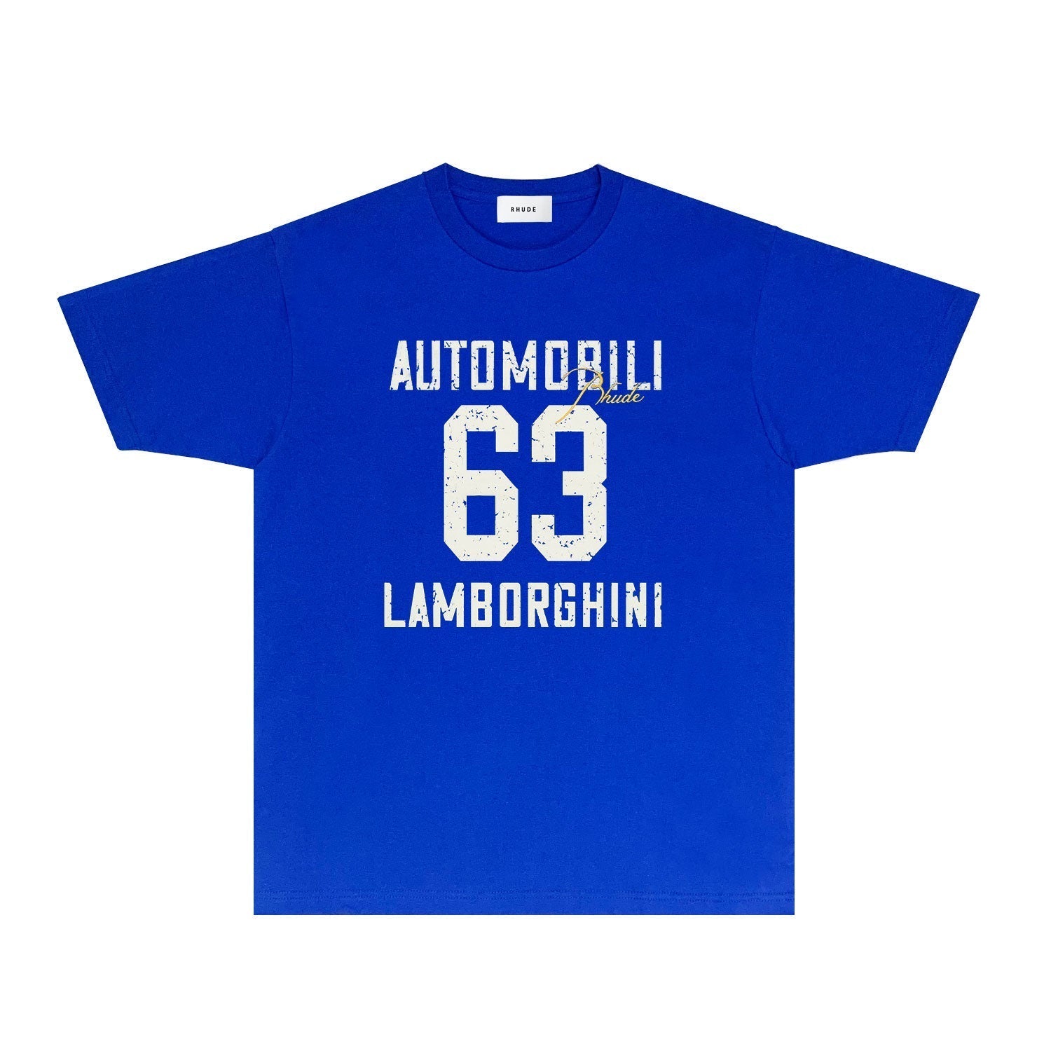 Rhude T Shirts Printed Trendy Pure Cotton