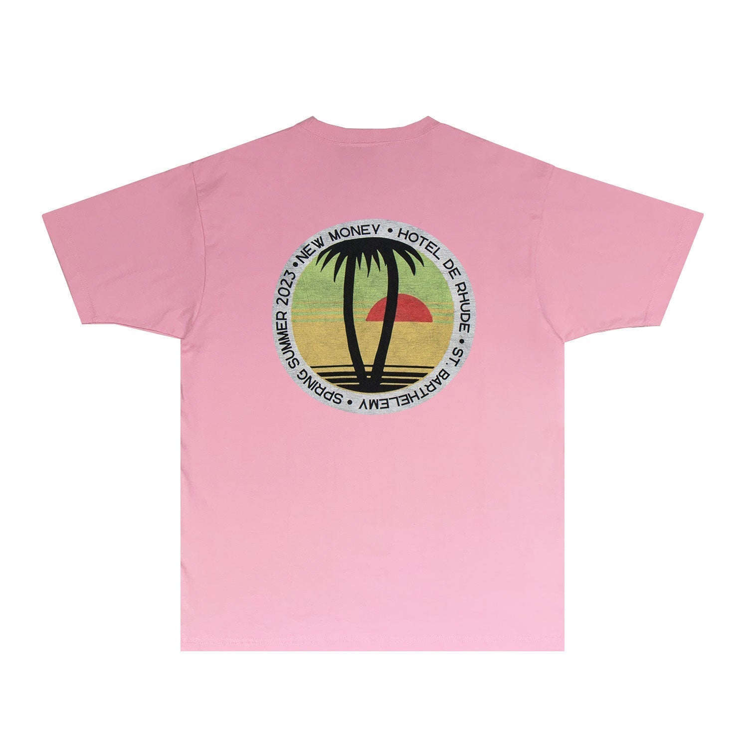 Rhude T Shirts Printed Trendy Pure Cotton