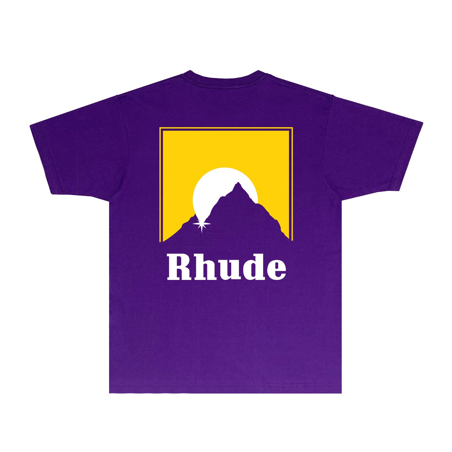 Rhude T Shirts Printed Trendy Pure Cotton