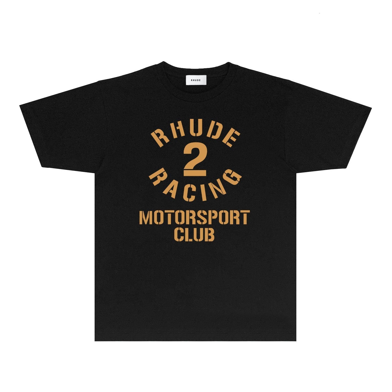 Rhude T Shirts Printed Trendy Pure Cotton