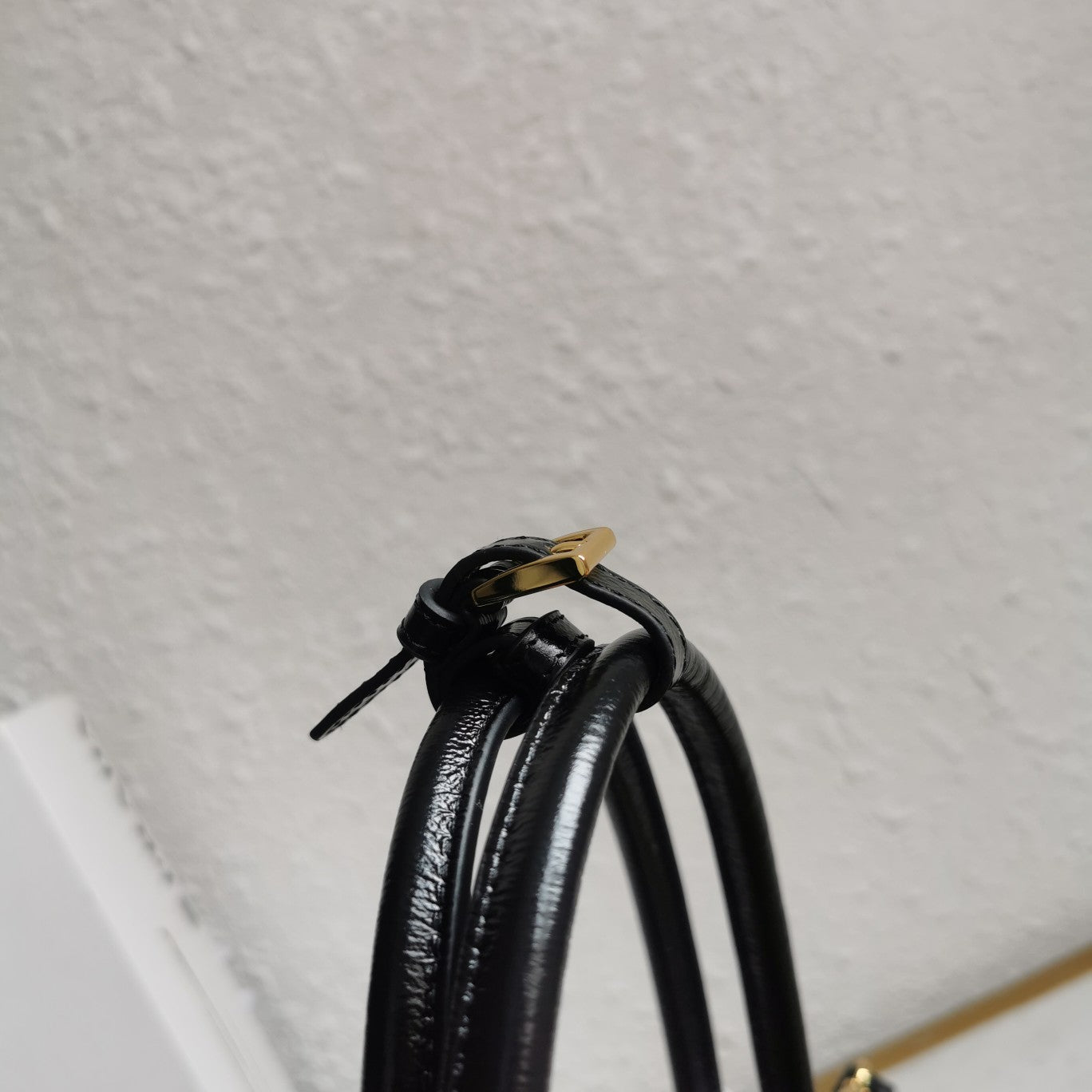 ＰＲＤＡ BONNIE MEDIUM LEATHER HANDBAG BLACK