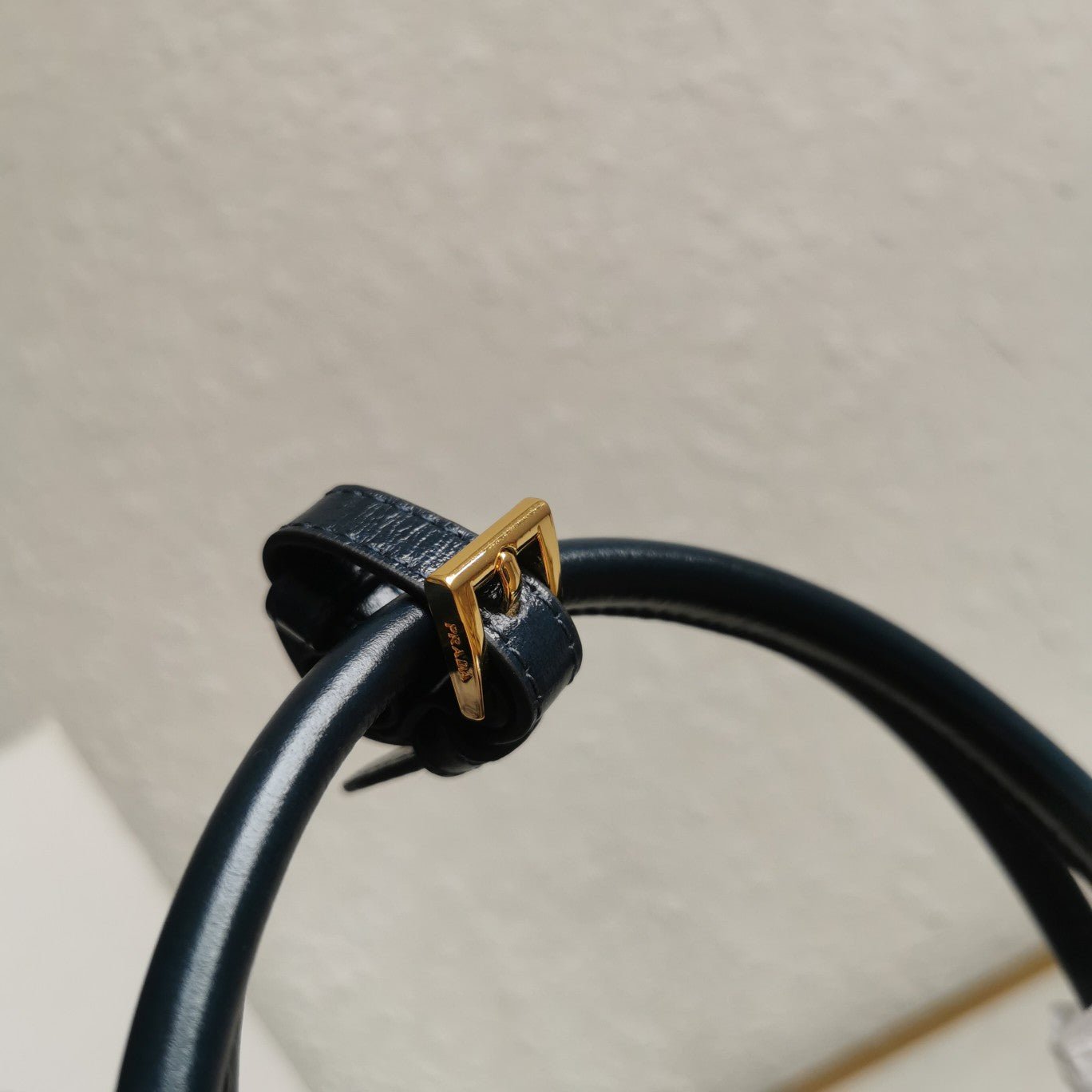 ＰＲＤＡ BONNIE MEDIUM LEATHER HANDBAG DENIM