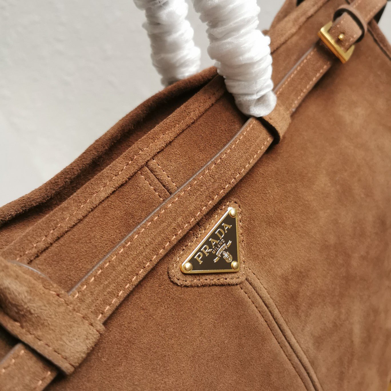 ＰＲＤＡ BONNIE SUEDE TOTE BAG