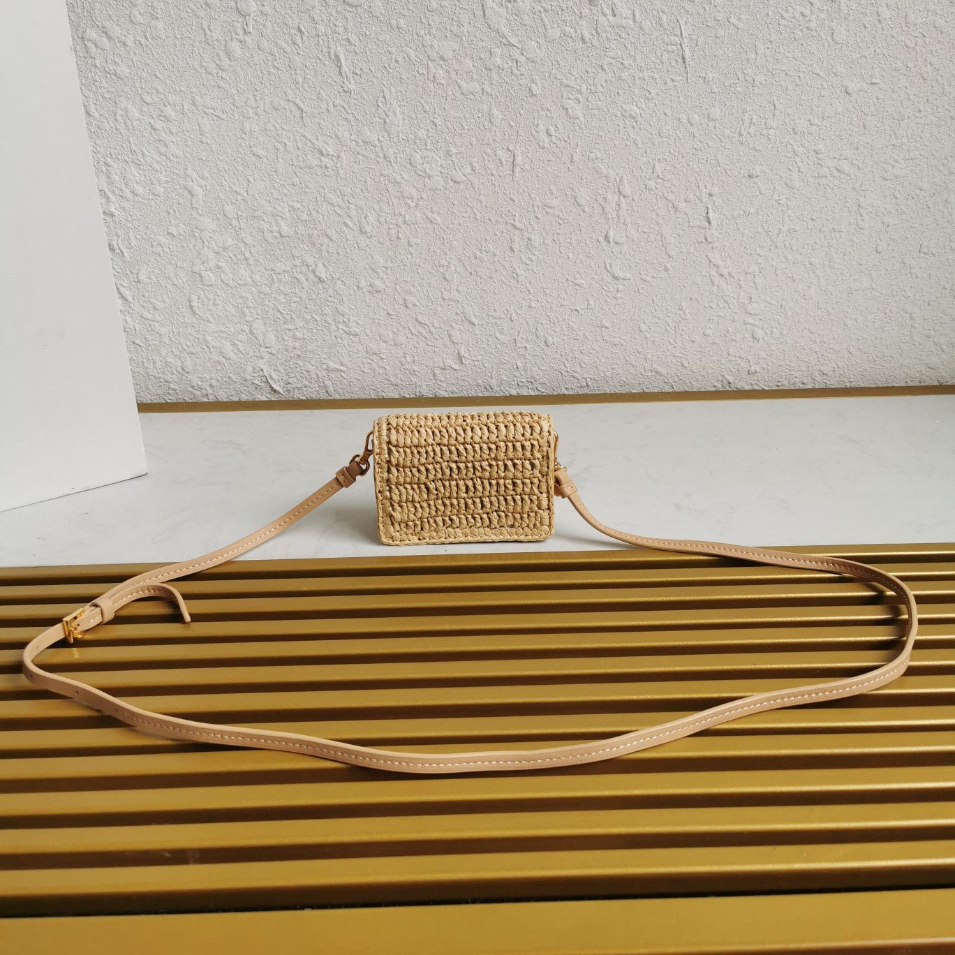 ＰＲＤＡ CROCHET CARD HOLDER WITH SHOULDER STRAP