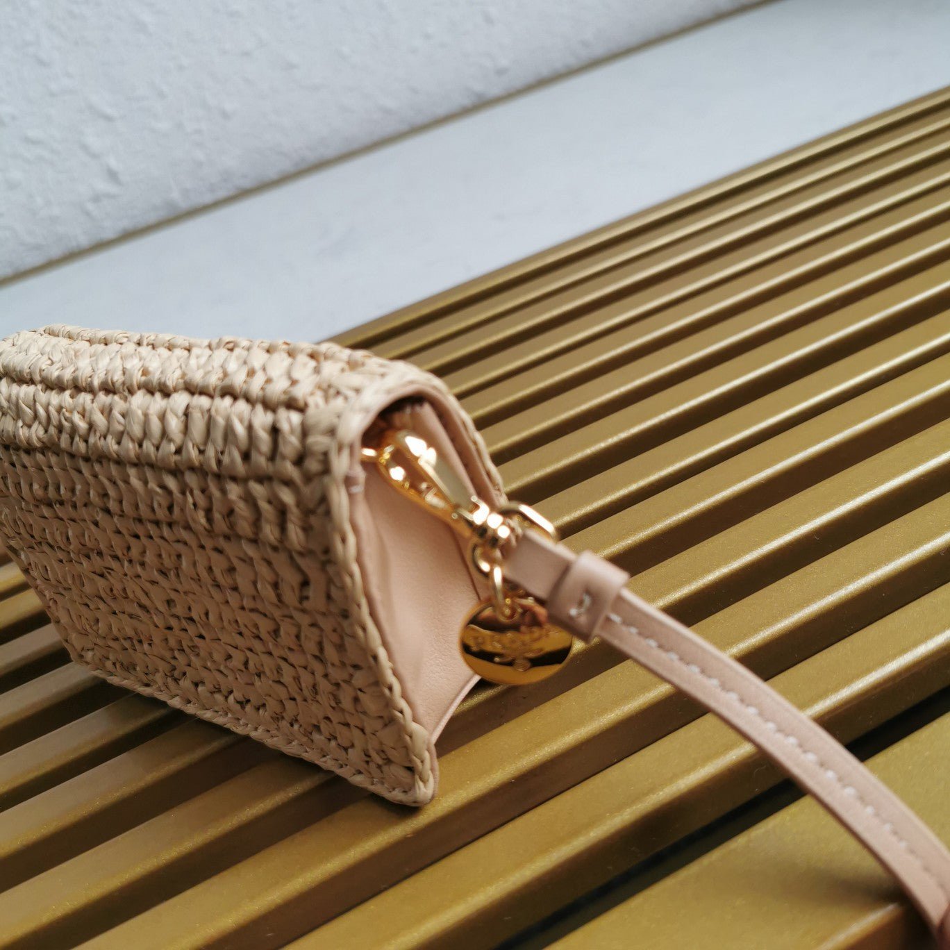 ＰＲＤＡ CROCHET CARD HOLDER WITH SHOULDER STRAP