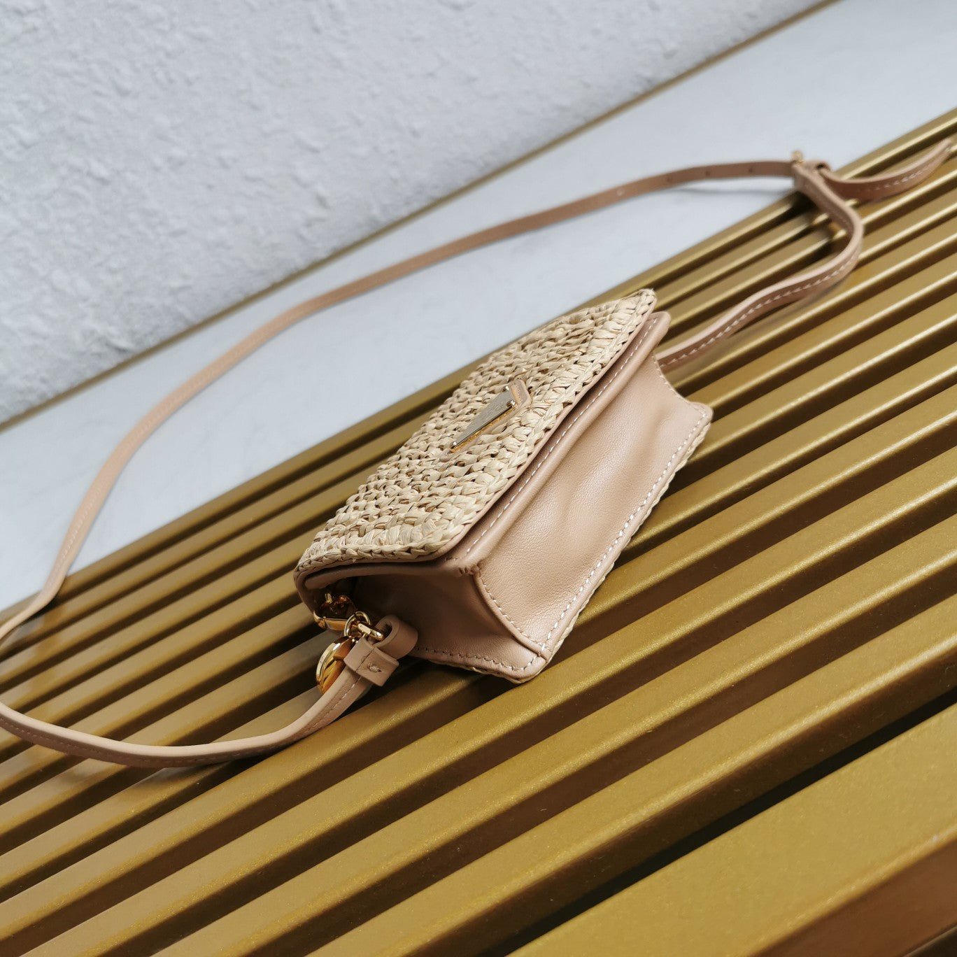 ＰＲＤＡ CROCHET CARD HOLDER WITH SHOULDER STRAP