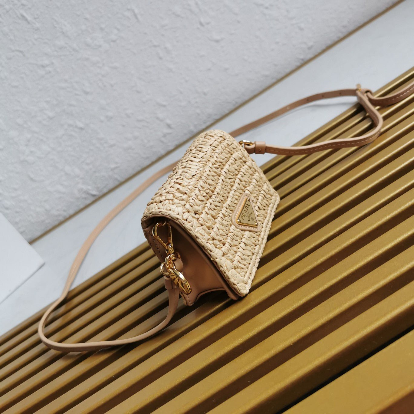 ＰＲＤＡ CROCHET CARD HOLDER WITH SHOULDER STRAP