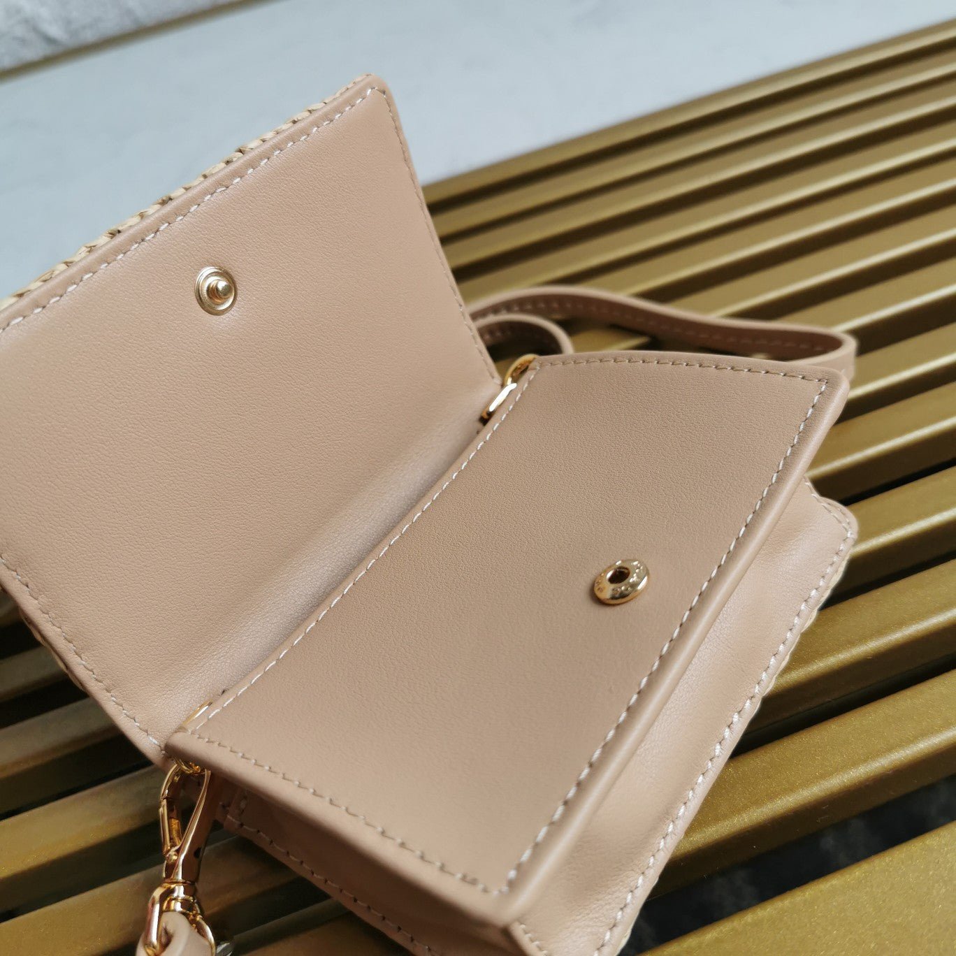 ＰＲＤＡ CROCHET CARD HOLDER WITH SHOULDER STRAP