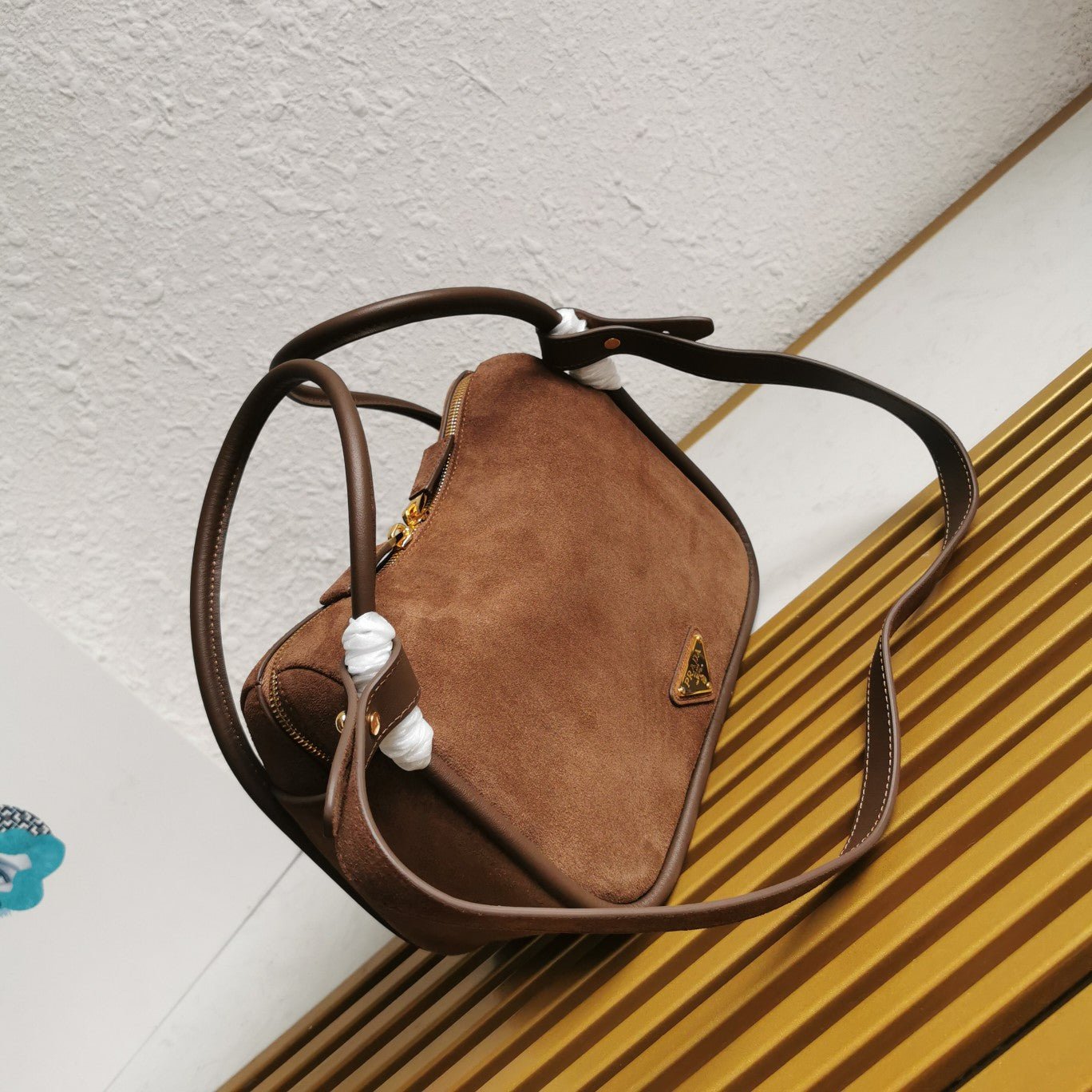 ＰＲＤＡ DARLING SUEDE HAND BAG