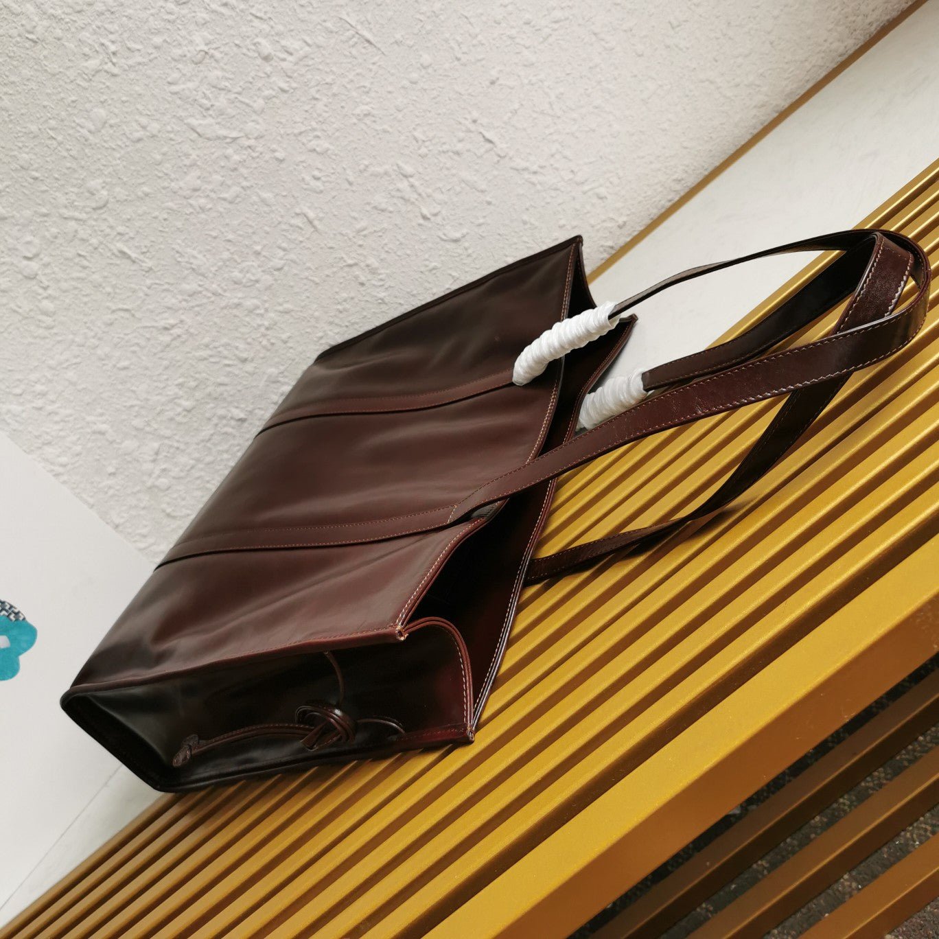 ＰＲＤＡ LEATHER TOTE BAG