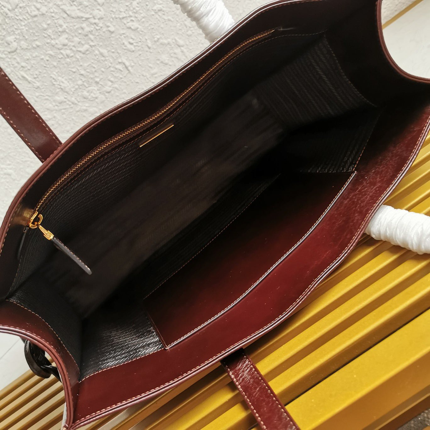 ＰＲＤＡ LEATHER TOTE BAG