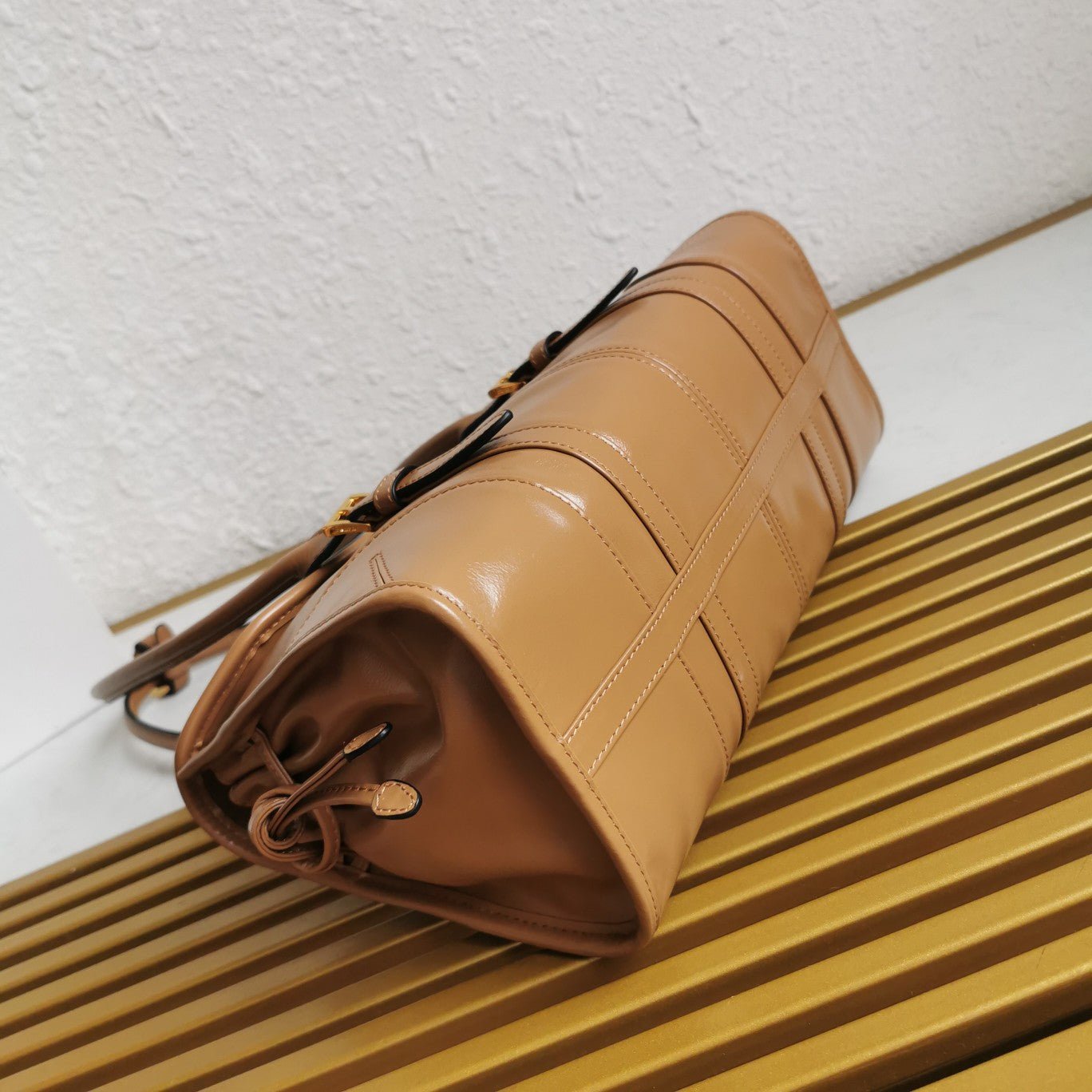 ＰＲＤＡ MEDIUM LEATHER SHOULDER BAG CARAMEL