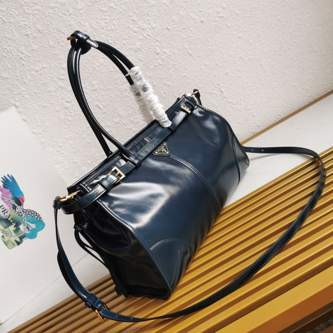 ＰＲＤＡ NAPA LEATHER SHOULDER BAG