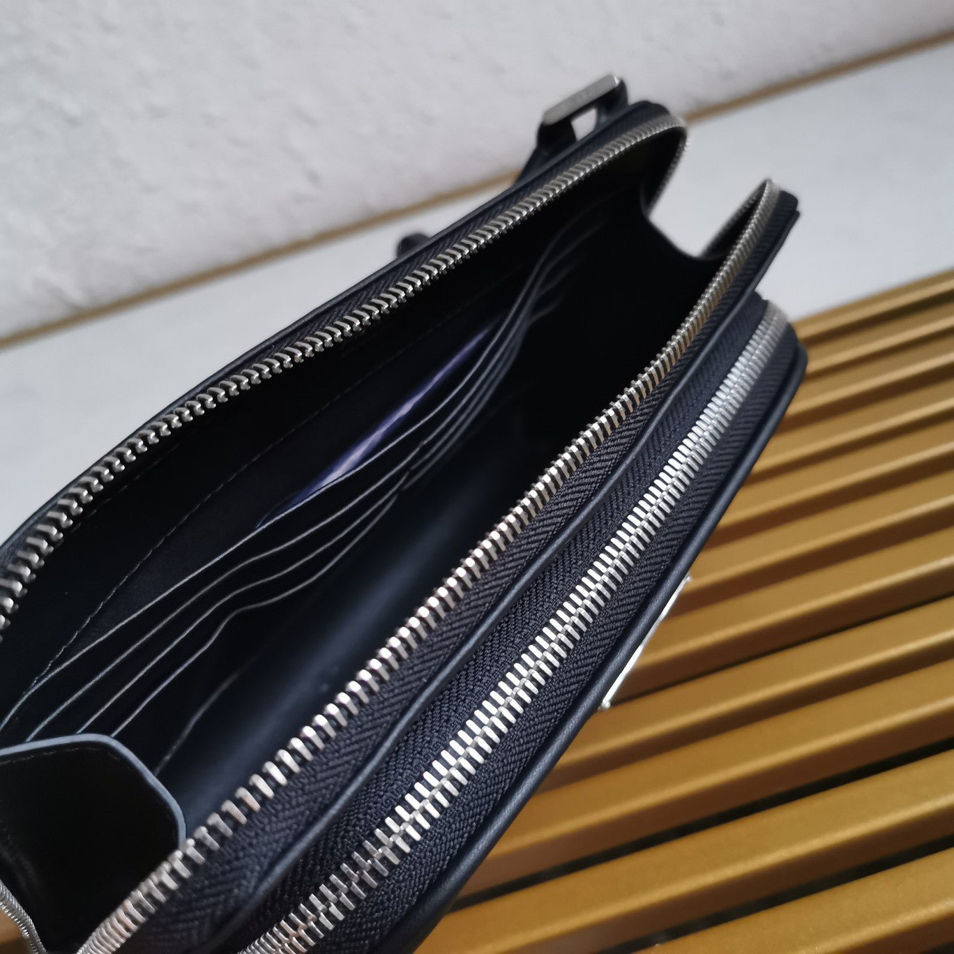 ＰＲＤＡ RE-NYLON AND LEATHER SHOULDER BAG