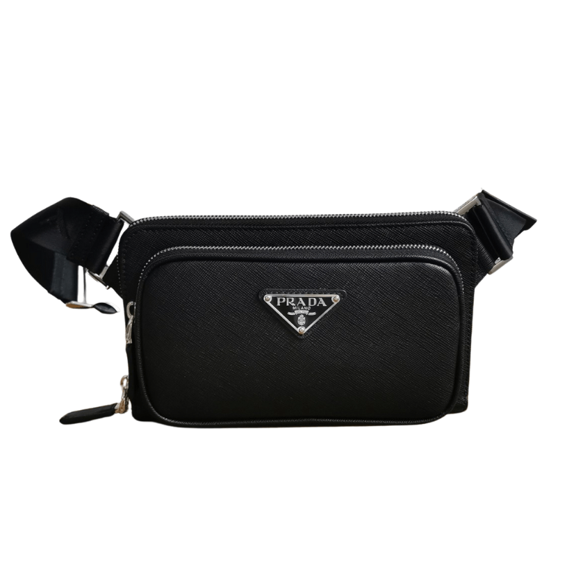 ＰＲＤＡ RE-NYLON AND SAFFIANO LEATHER SHOULDER BAG