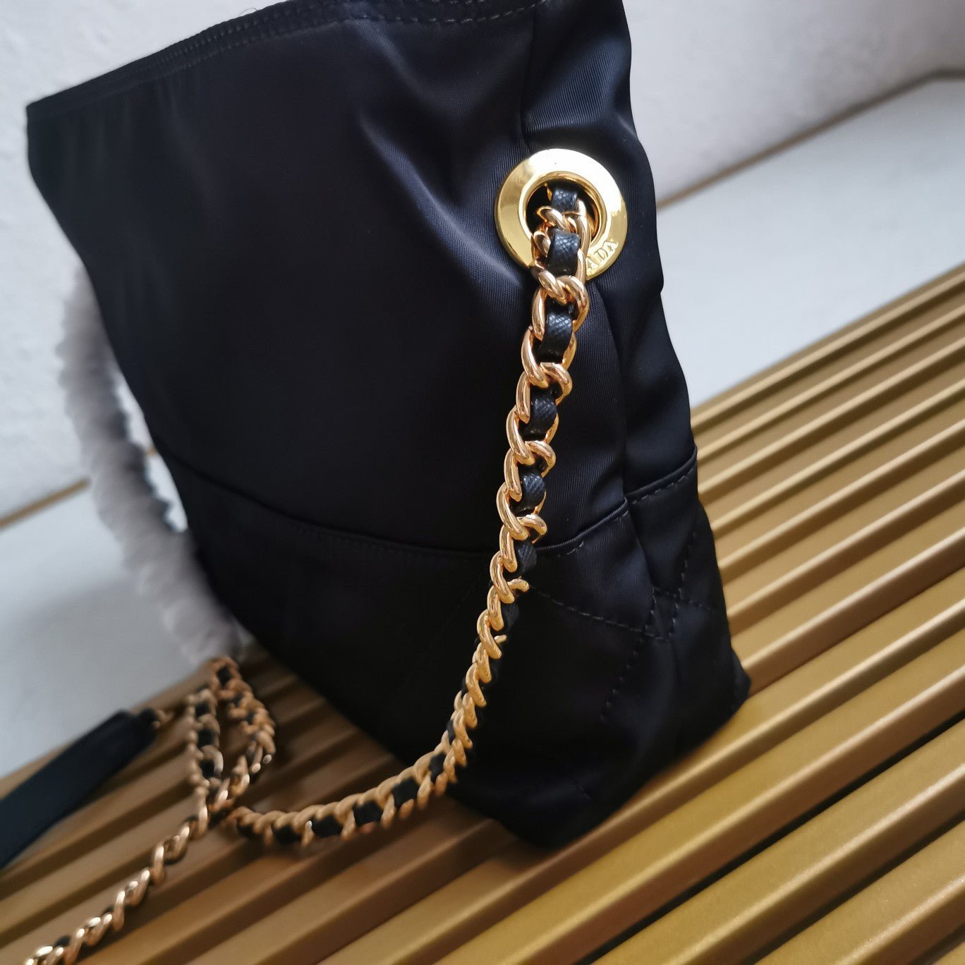 ＰＲＤＡ RE-NYLON CROSSBODY BAG BLACK