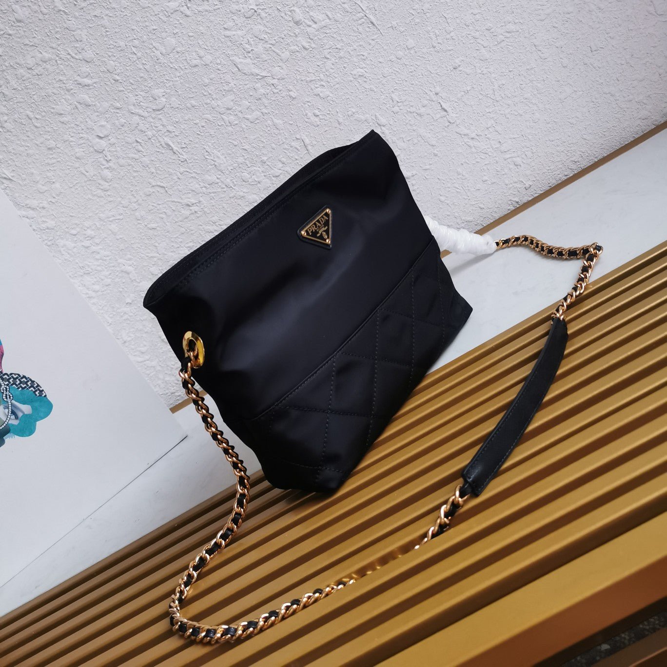 ＰＲＤＡ RE-NYLON CROSSBODY BAG BLACK