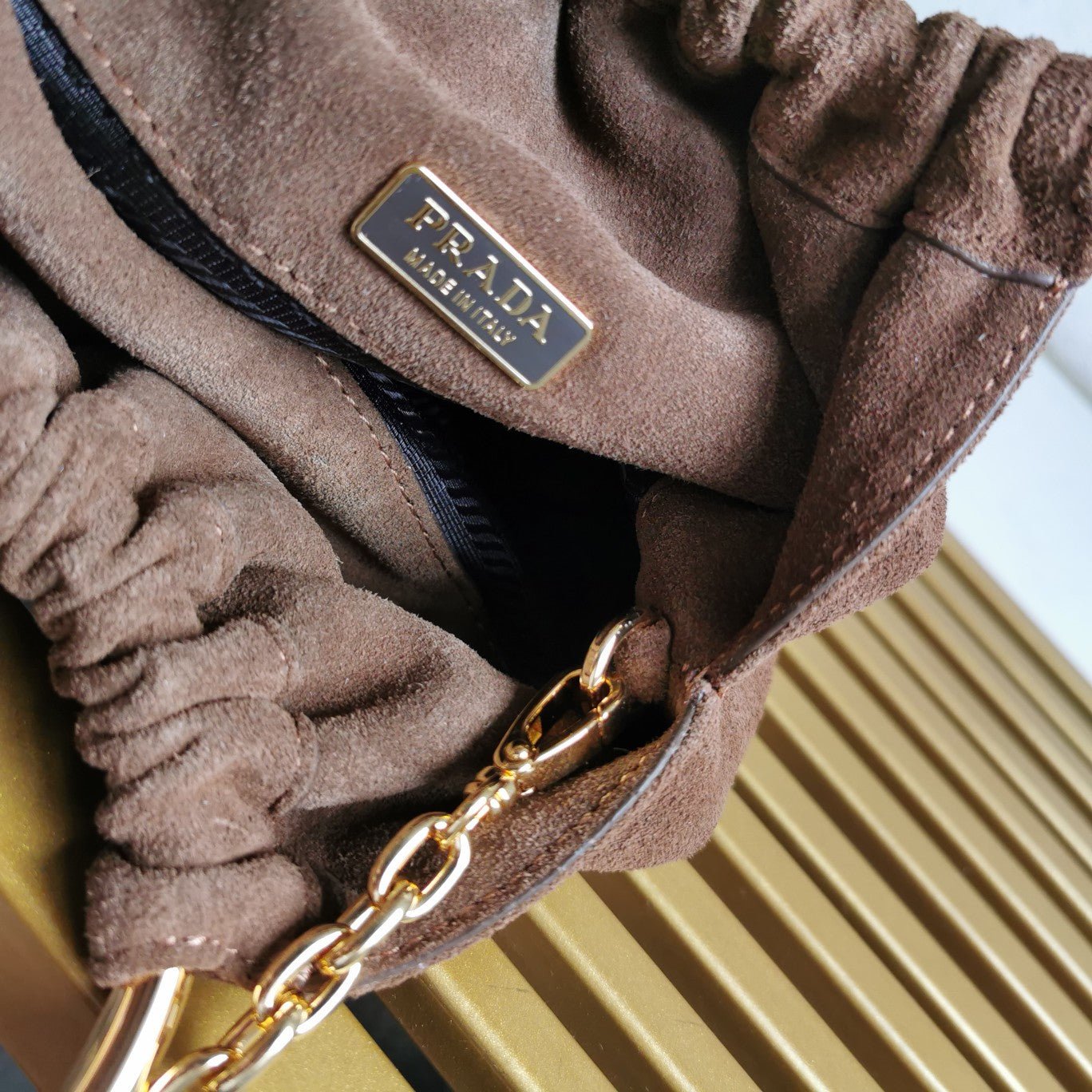 ＰＲＤＡ SUEDE MINI-BAG