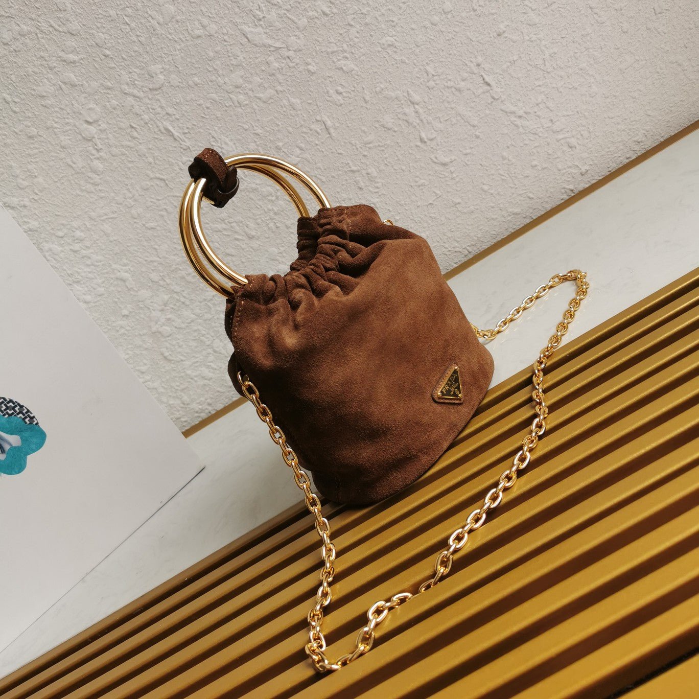 ＰＲＤＡ SUEDE MINI-BAG