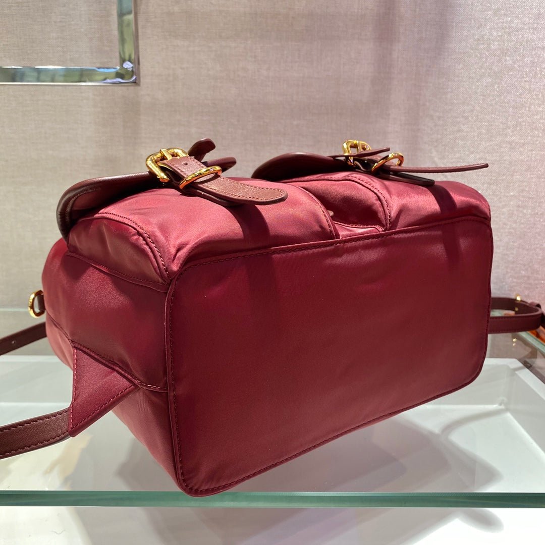 ＰＲＤＡ RE-NYLON BACKPACK BURGUNDY