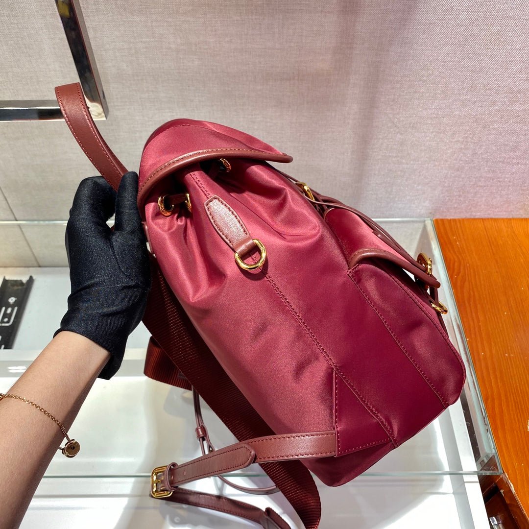 ＰＲＤＡ RE-NYLON BACKPACK BURGUNDY