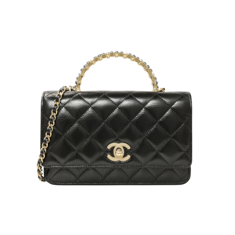 ＣＨＮＥＬCHAIN CLUTCH BAG BLACK