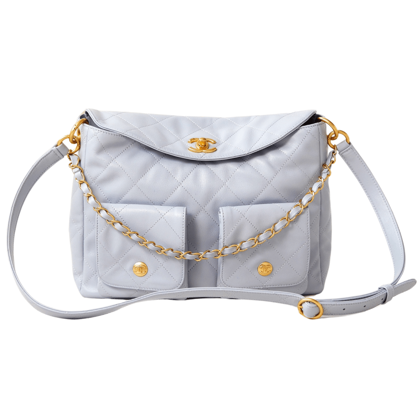 ＣＨＮＥＬHOBO HANDBAG ALICE BLUE