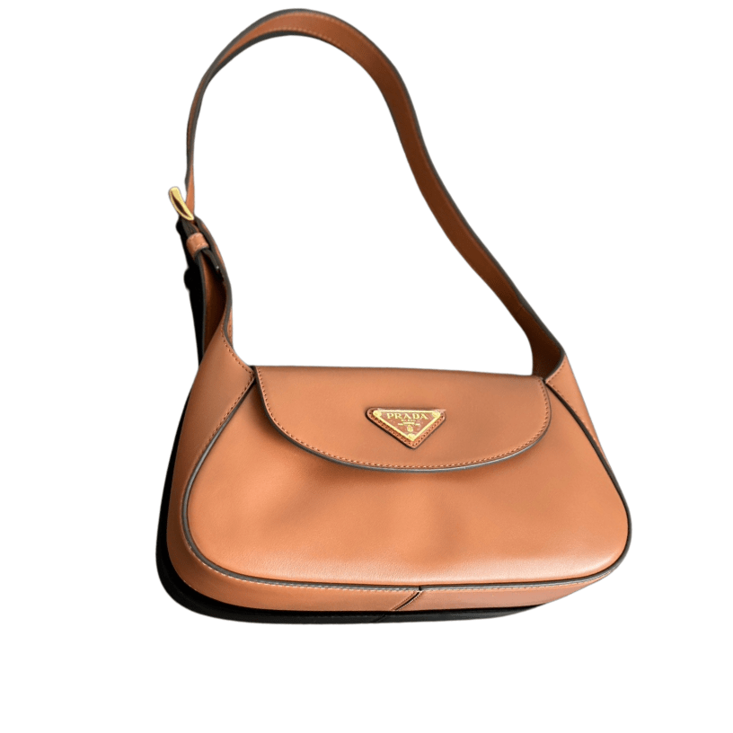 ＰＲＤＡ SMALL LEATHER SHOULDER BAG CARAMEL