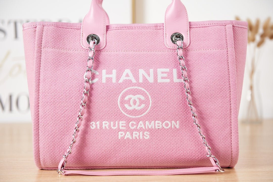 ＣＨＮＥＬSMALL DEAUVILLE SHOPPING BAG